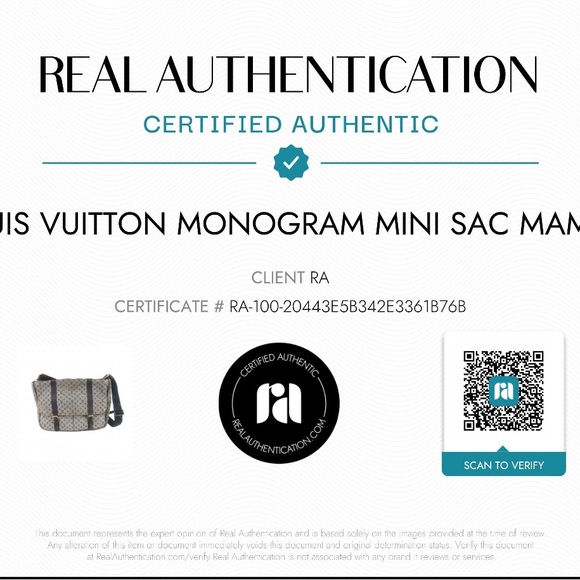 LOUIS VUITTON Blue Monogram Mini Lin Sac A Langer Diaper Bag- RARE - Picture 8 of 10